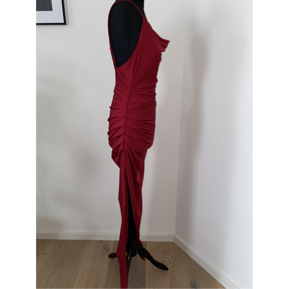 NEW WITH TAGS RED COWL NECK MAXI - Picture 6 of 7